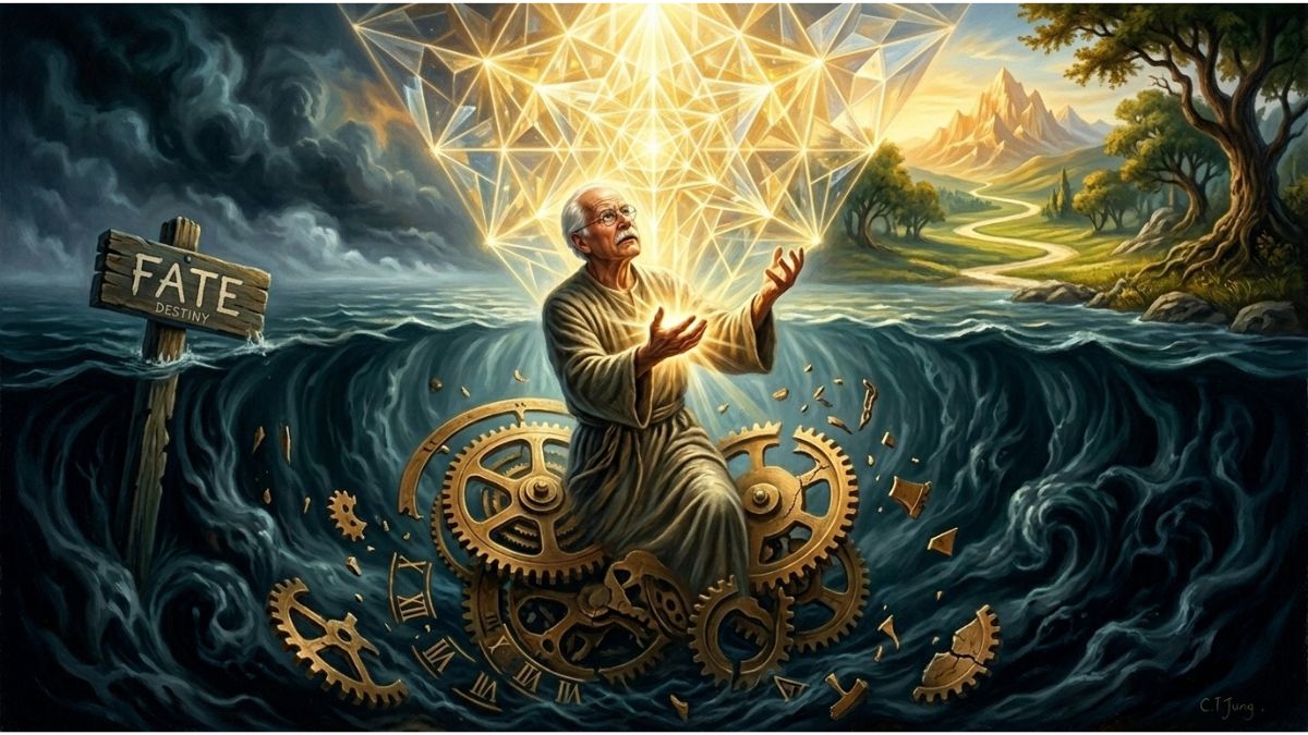 Carl Jung e a frase que expõe o maior engano que cometemos com nós mesmos: "Pare de chamar isso de destino"
