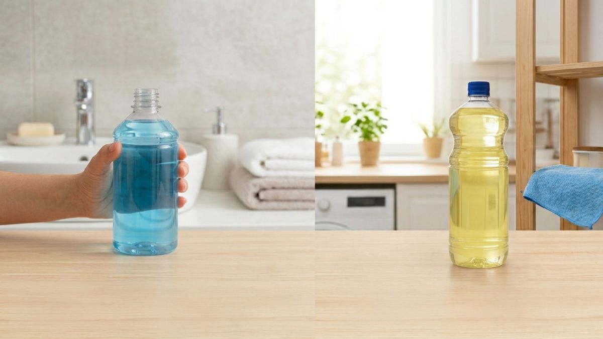 Álcool comum e álcool de limpeza não são a mesma coisa: quais são as diferenças e como usá-los corretamente?